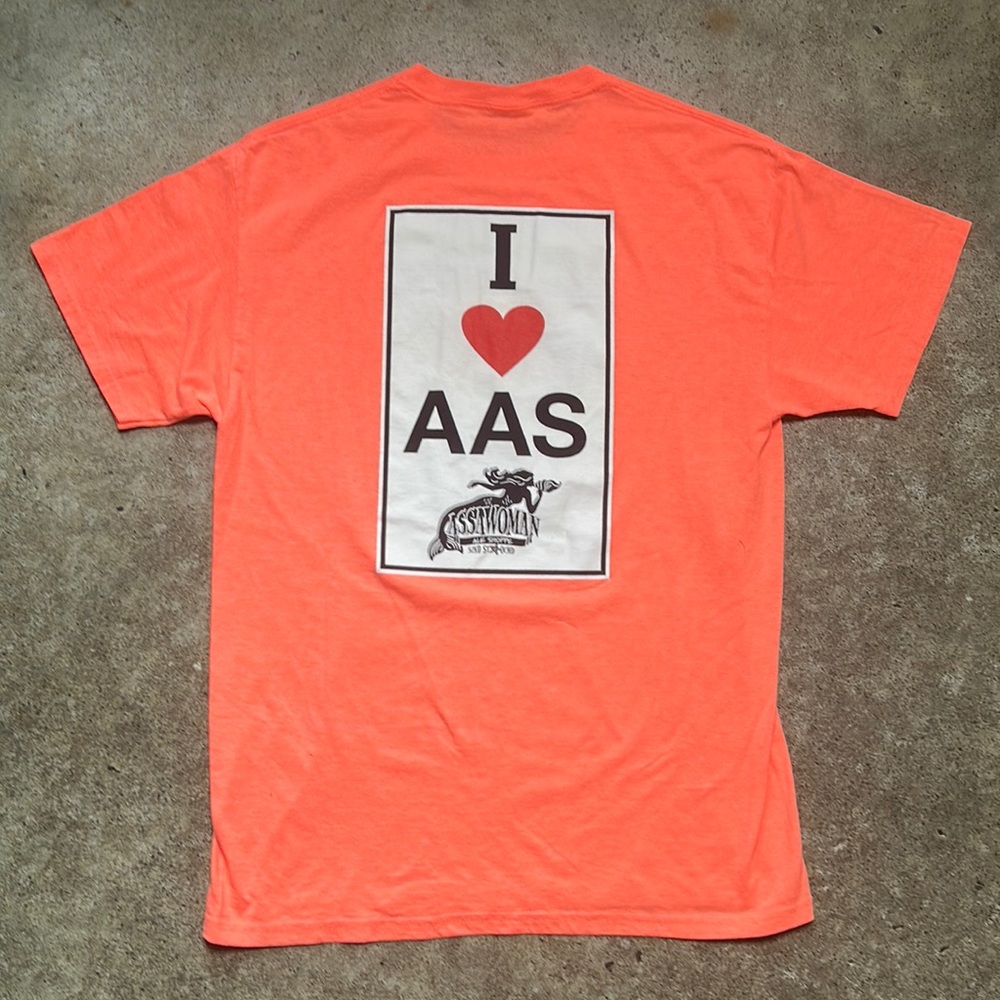 Cheeky&Fun Summer Orangey Salmon Short Sleeve Tee